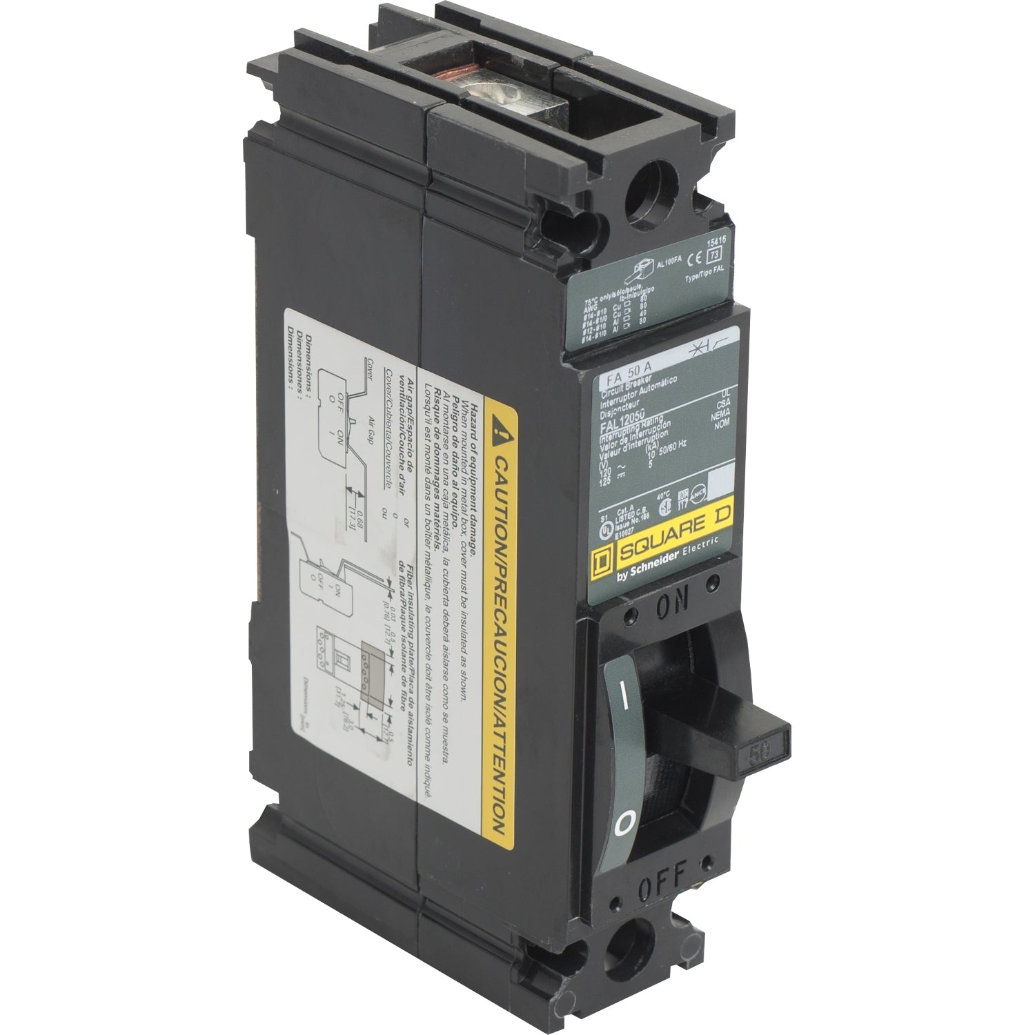 FAL12015 - Square D - 15 Amp Molded Case Circuit Breaker