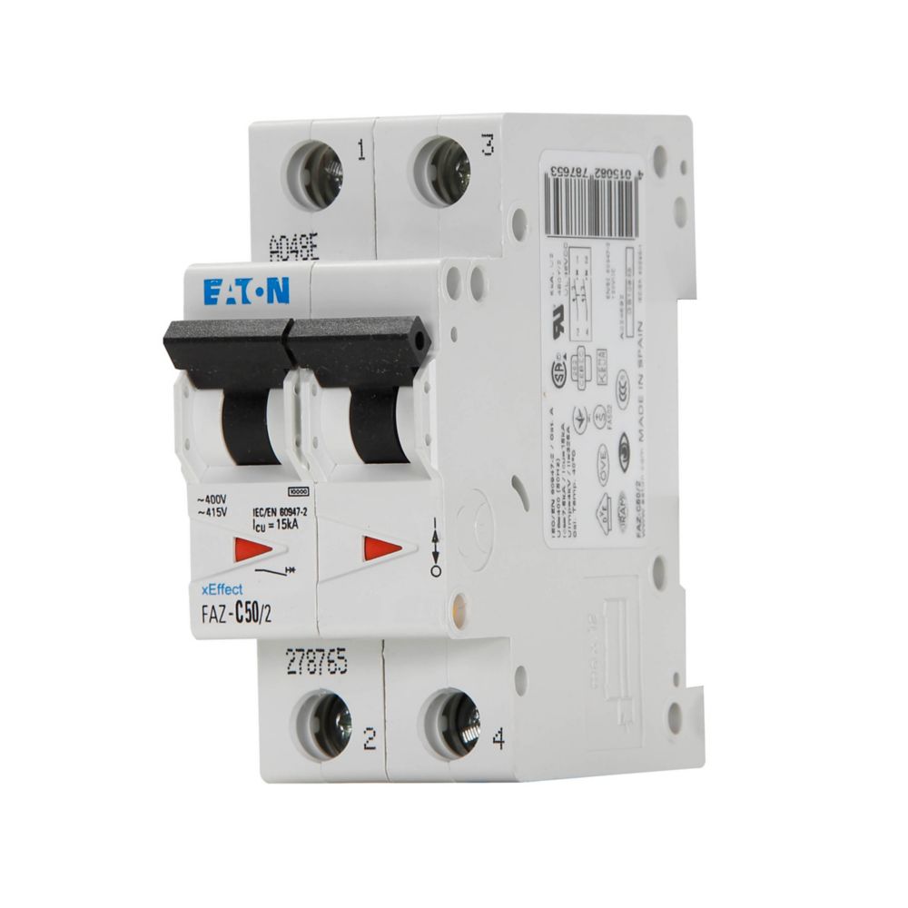 FAZ-C50/2 - Eaton - Circuit Breaker