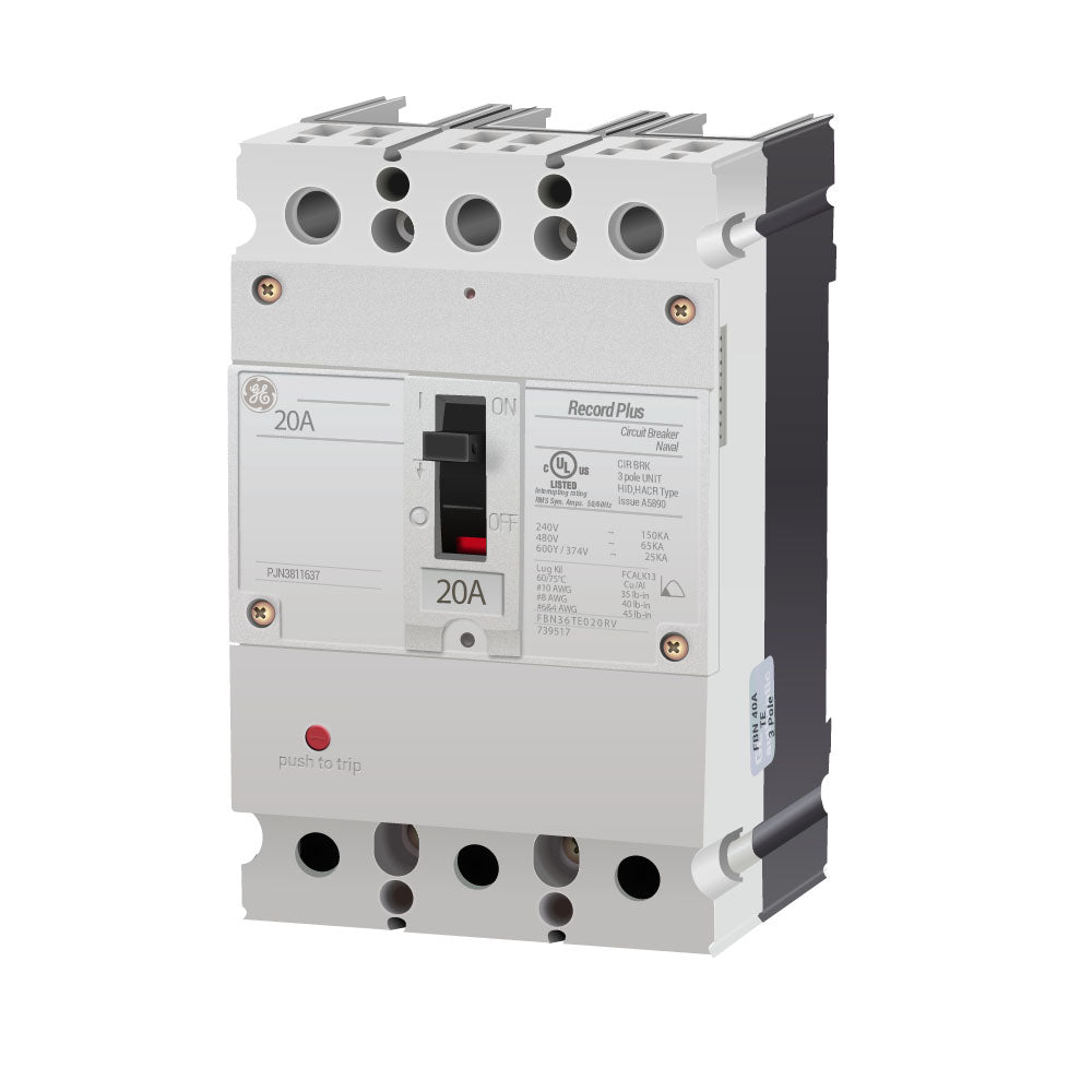 FBN36TE020RV - GE - Molded Case Circuit Breaker