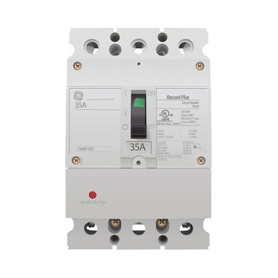 FBN36TE035RV - GE 35 Amp 3 Pole 600 Volt Bolt-On Molded Case Circuit Breaker