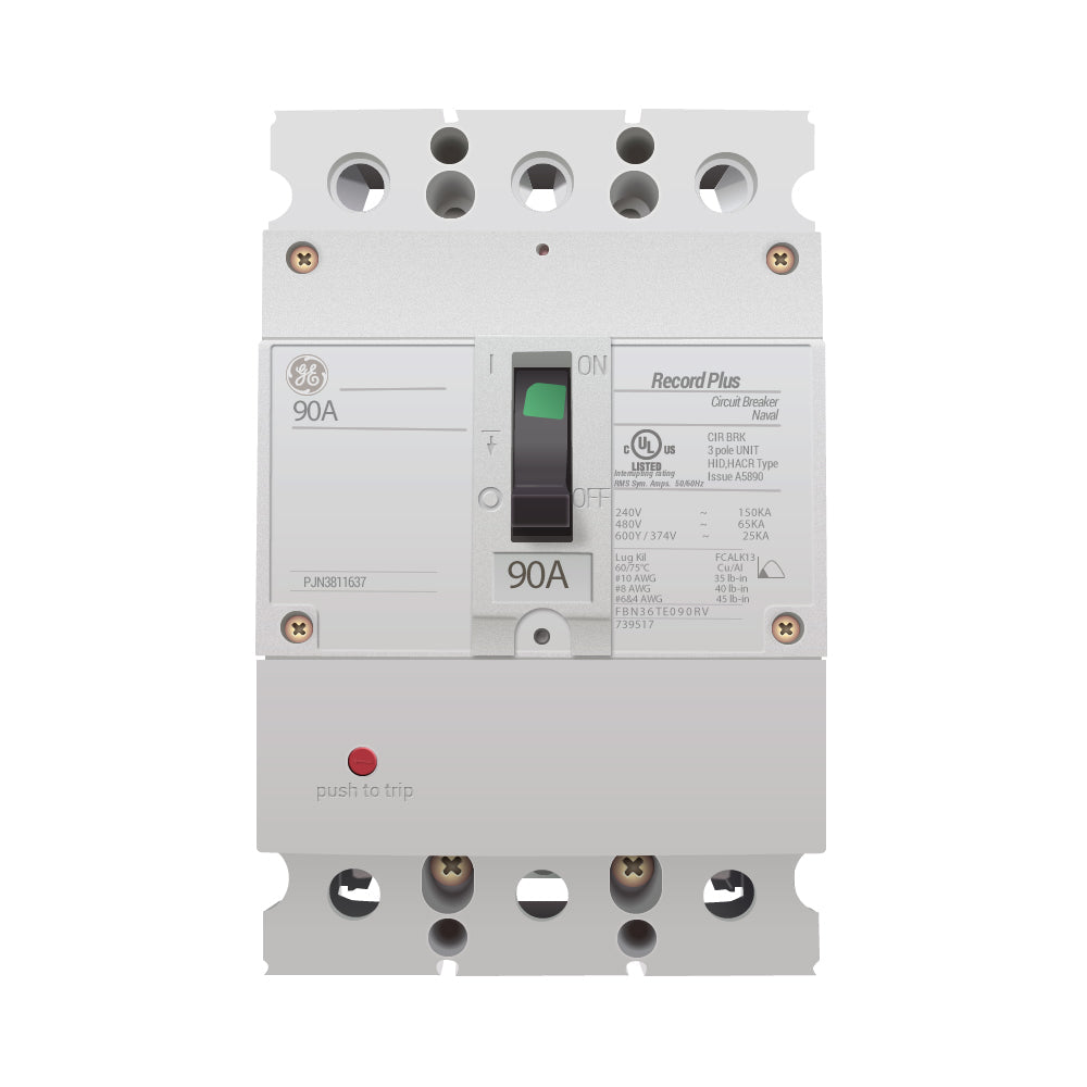 FBN36TE090RV - General Electrics - Molded Case Circuit Breakers
