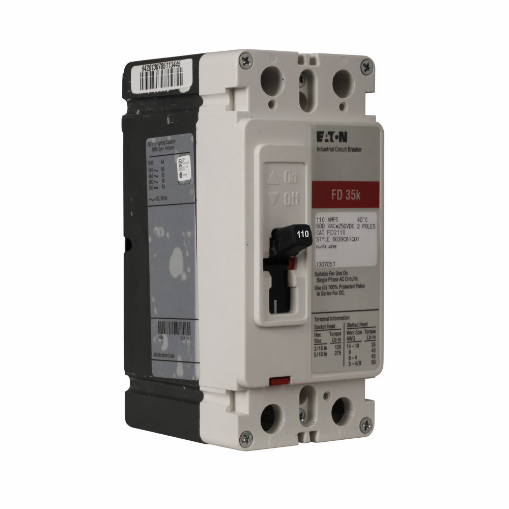 FD2110L - Eaton - Molded Case Circuit Breaker