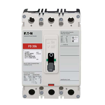 FD3015L - Eaton - Molded Case Circuit Breaker