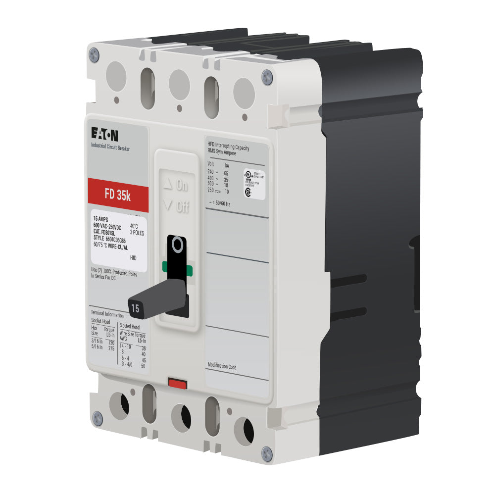 FD3015L - Eaton - Molded Case Circuit Breaker