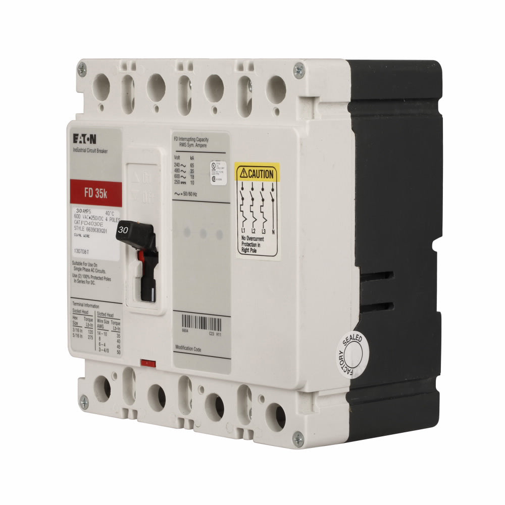 FD4030E - Eaton - Molded Case Circuit Breaker