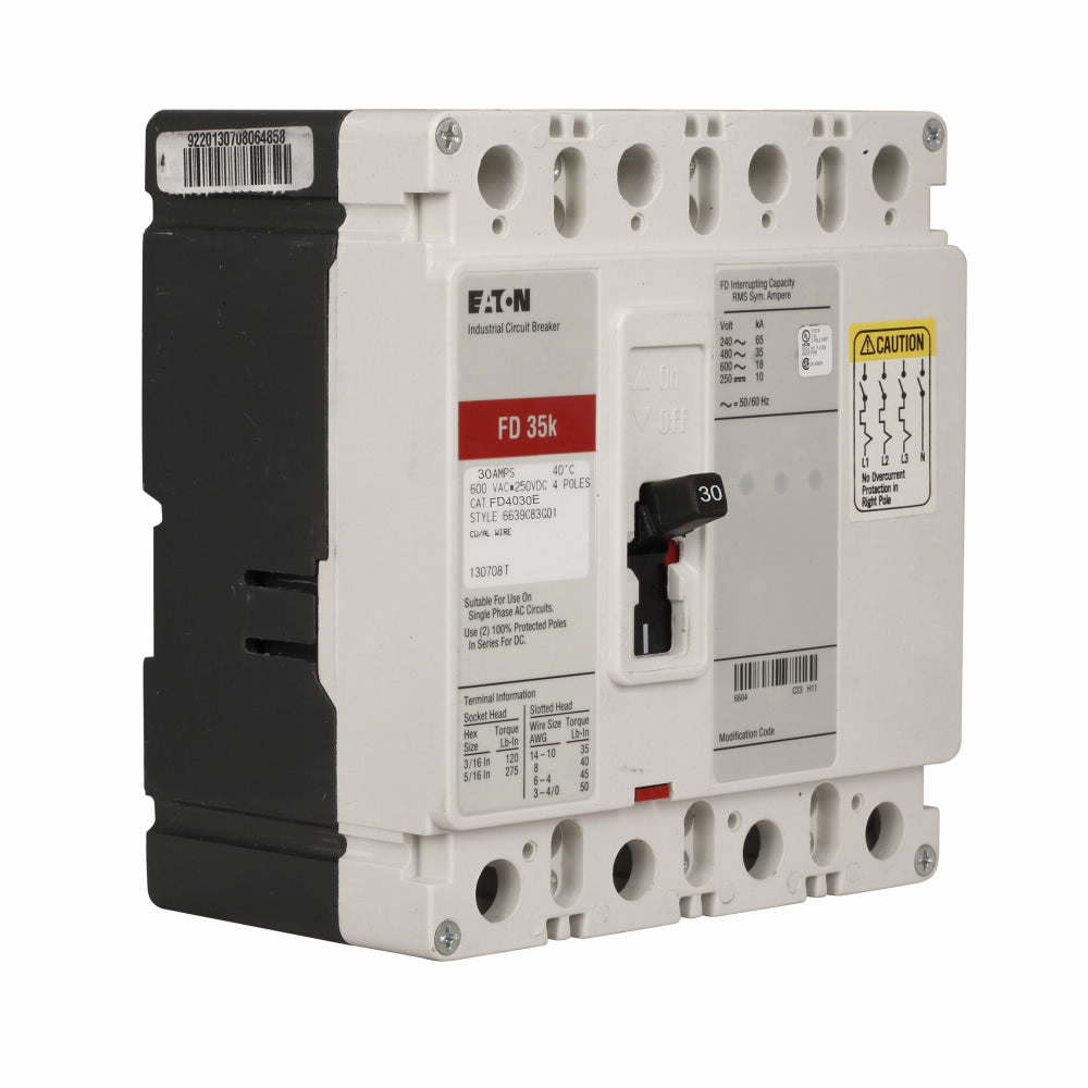 FD4030E - Eaton - Molded Case Circuit Breaker