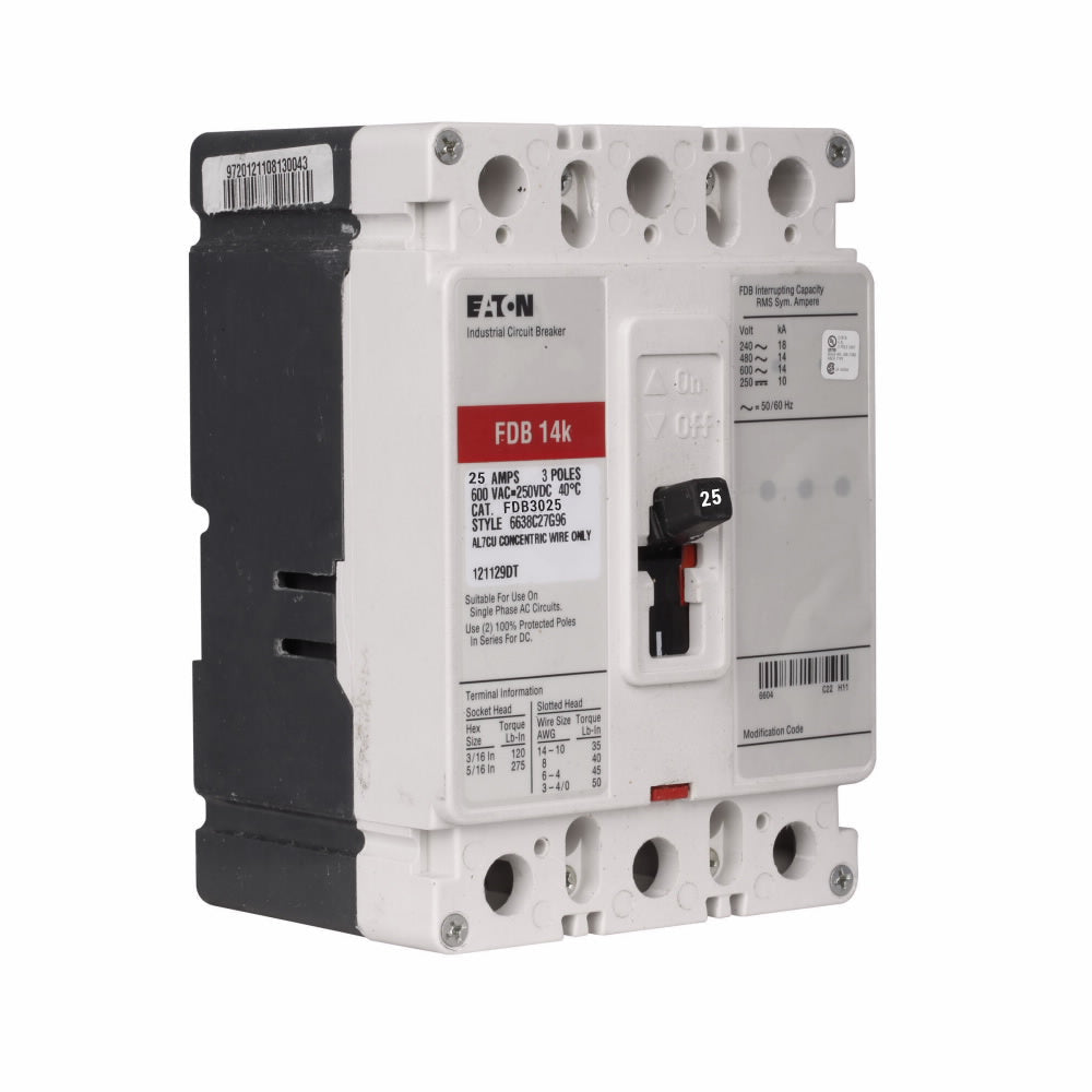 FDB3025 - Eaton - Molded Case Circuit Breaker