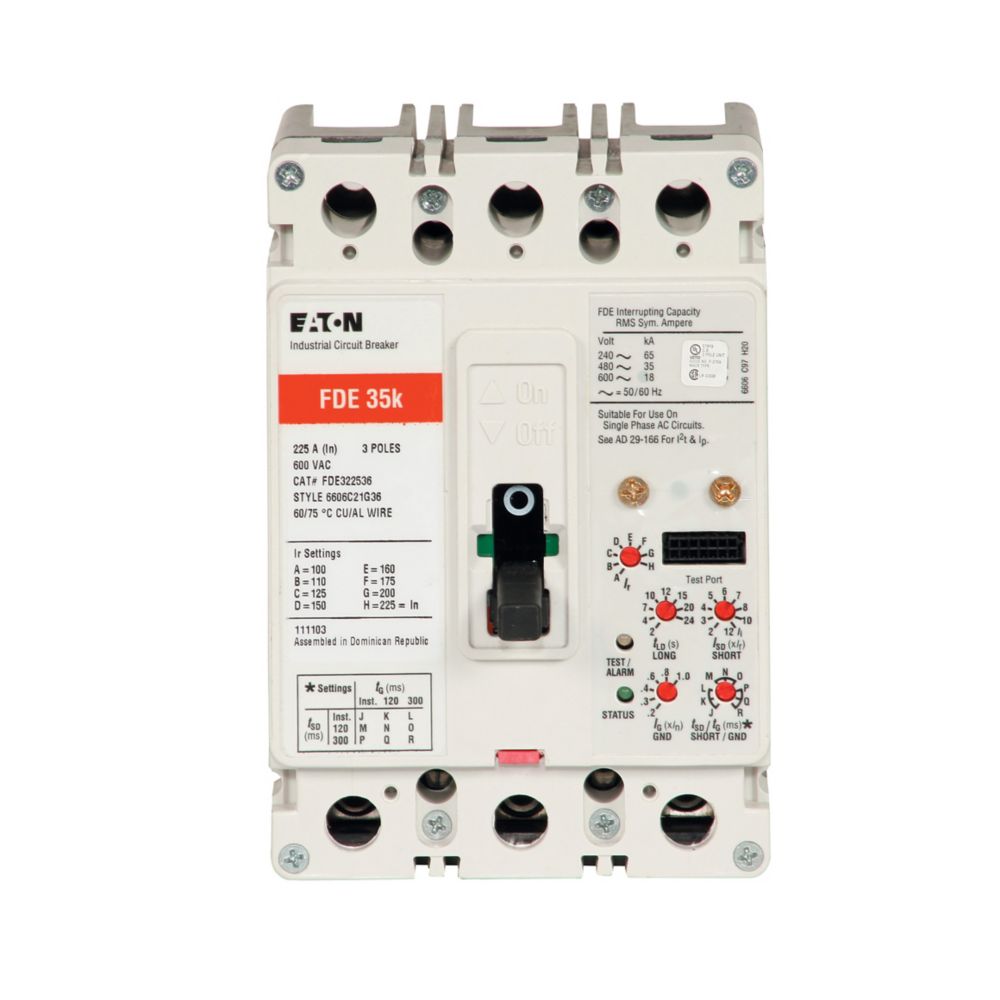 FDE322536 - Eaton - Molded Case Circuit Breakers