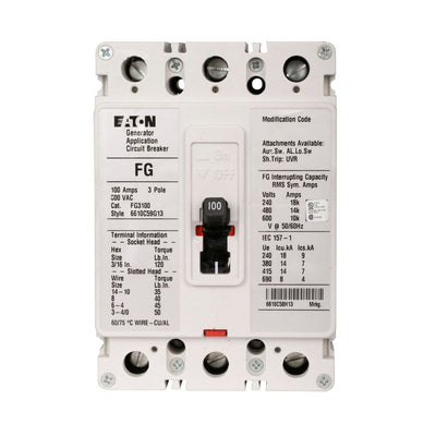 FG3125 - Eaton - Molded Case Circuit Breakers