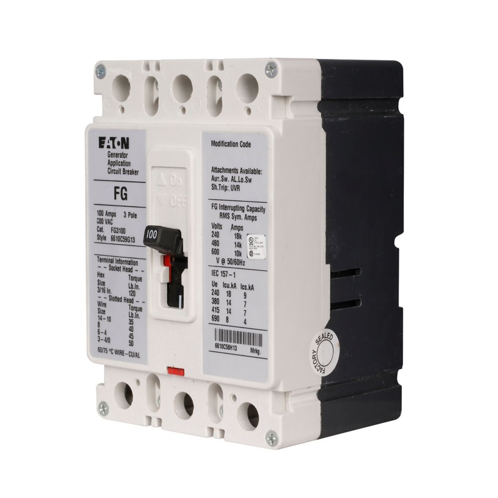 FG3125 - Eaton - Molded Case Circuit Breakers