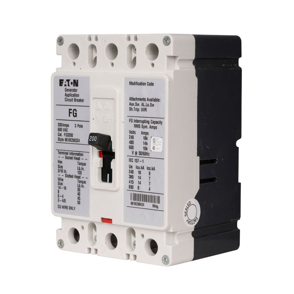 FG3200 - Eaton - Molded Case Circuit Breakers