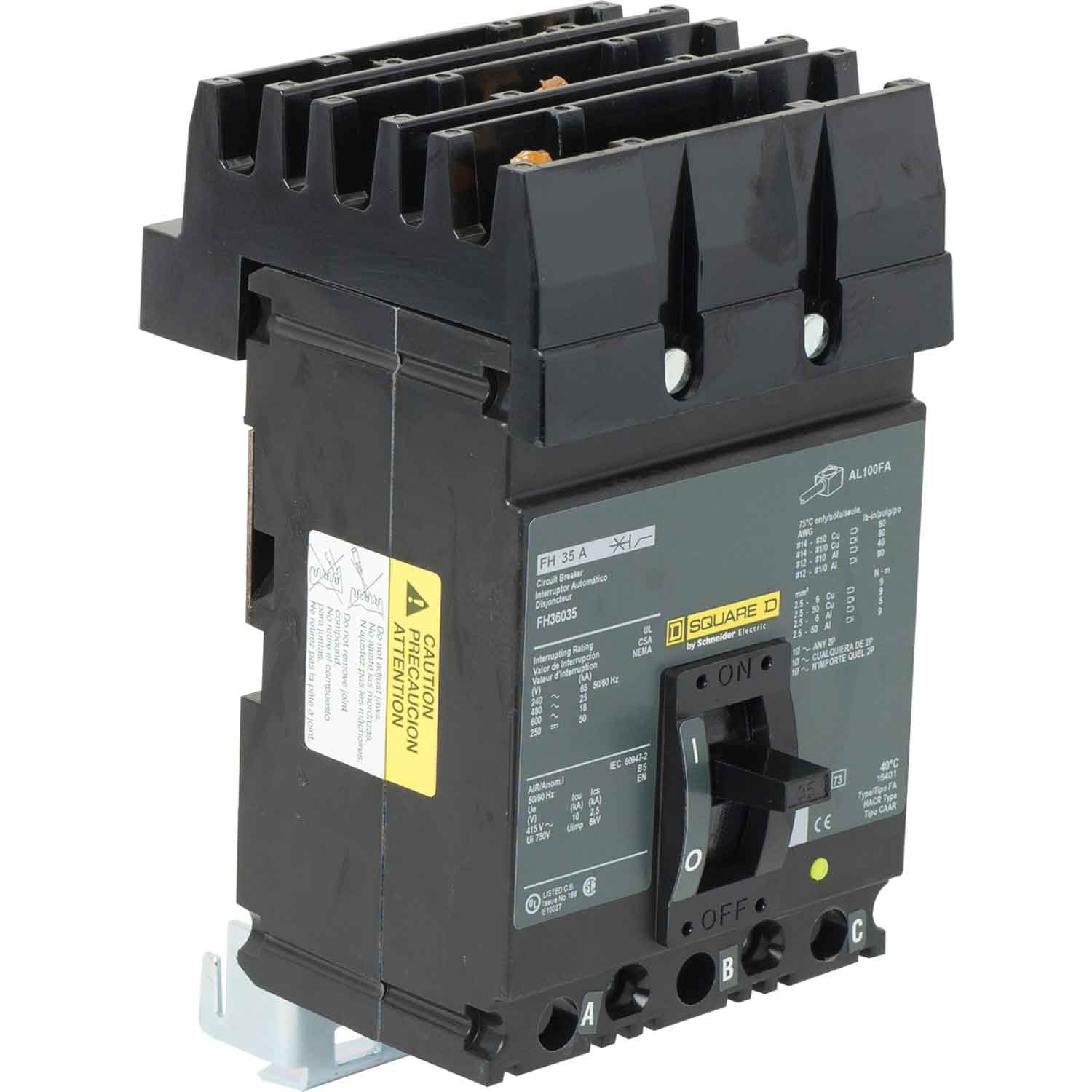 FH36035 - Square D - Molded Case
 Circuit Breakers