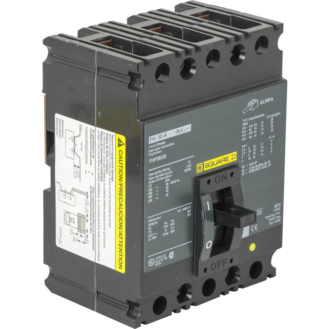 FHP36030 - Square D - Molded Case Circuit Breakers