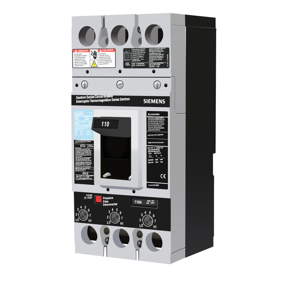 FXD63B110 - Siemens - Molded Case Circuit Breaker