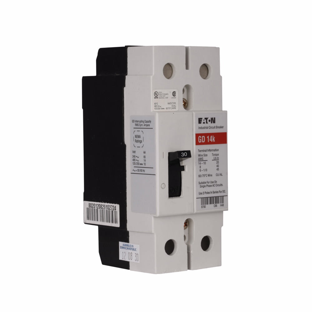 GD2030 - Eaton - Molded Case Circuit Breaker