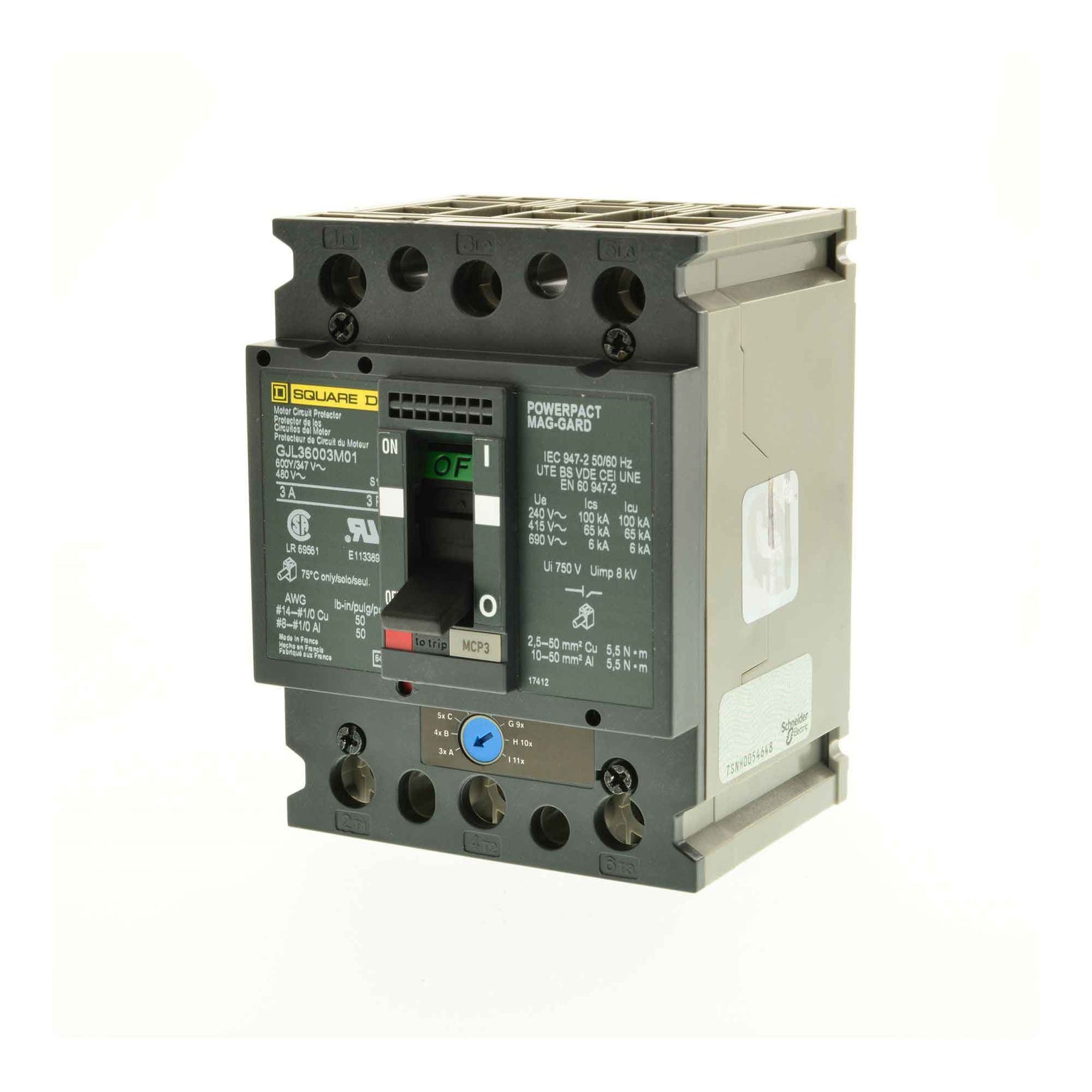 GJL36003M01 - Square D - Molded Case
 Circuit Breakers