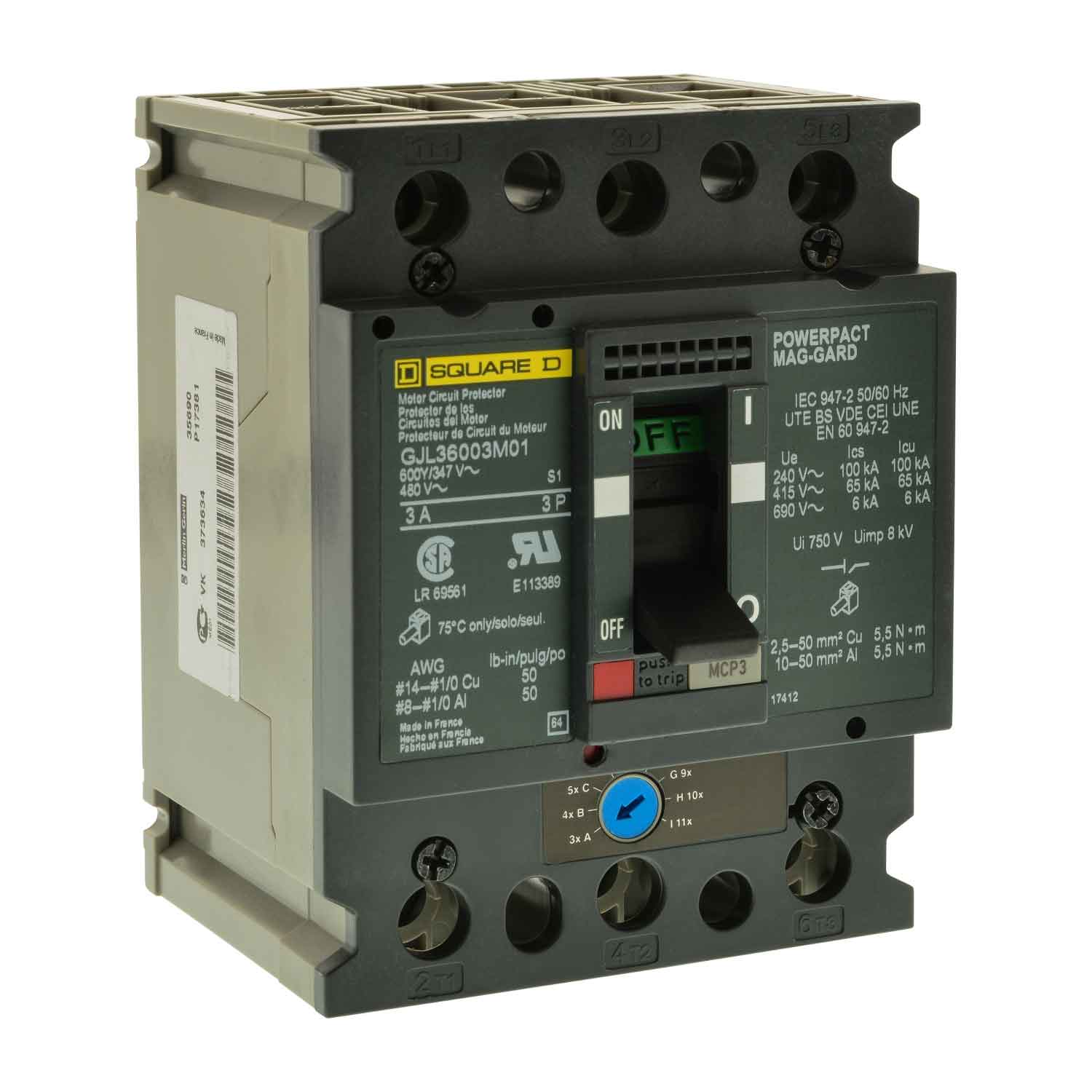 GJL36030M04 - Square D - Molded Case
 Circuit Breakers