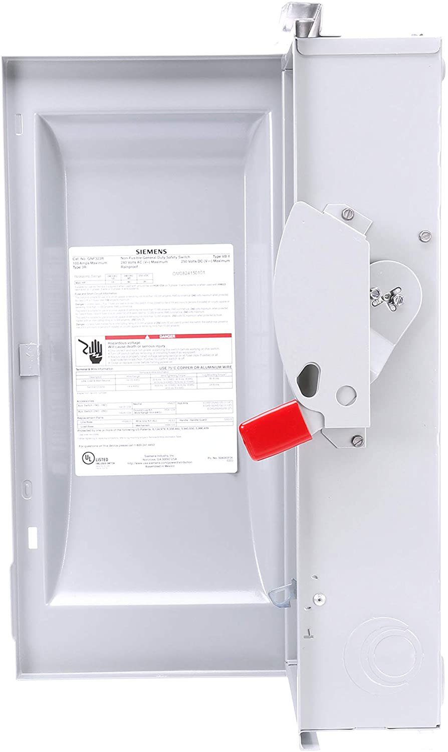 GNF323R - Siemens - Disconnect Safety Switch