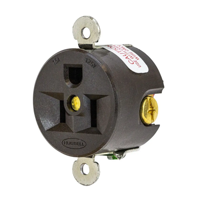 HBL5258 - Hubbell - Single Receptacle