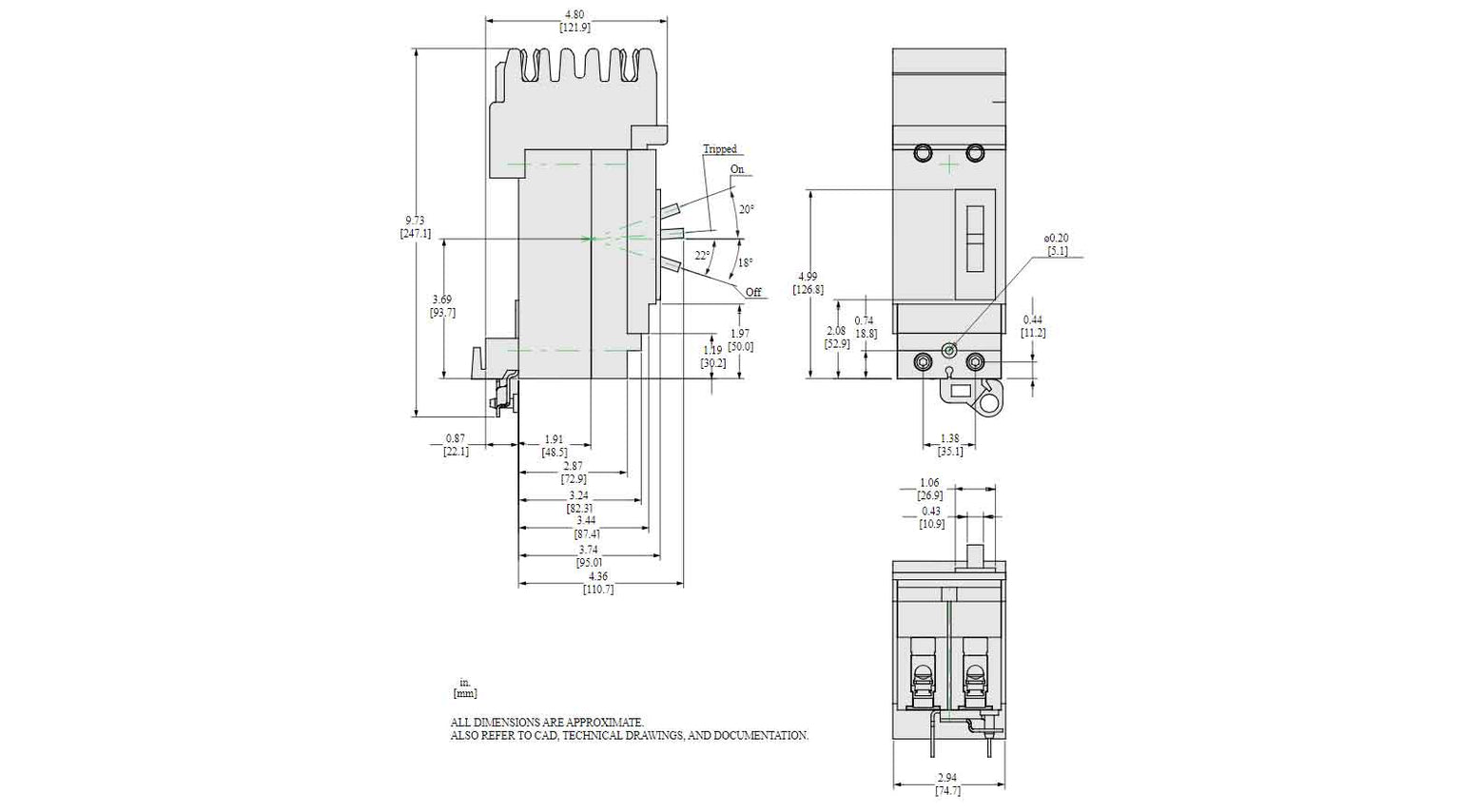 HDA260151 - Square D - Molded Case Circuit Breaker