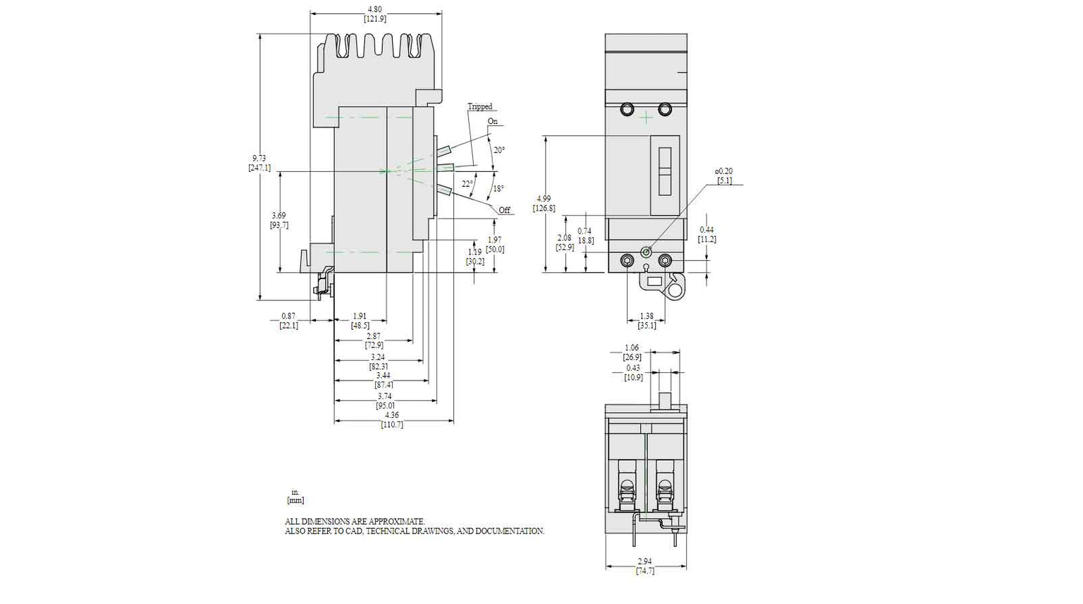 HDA260251 - Square D - Molded Case
 Circuit Breakers