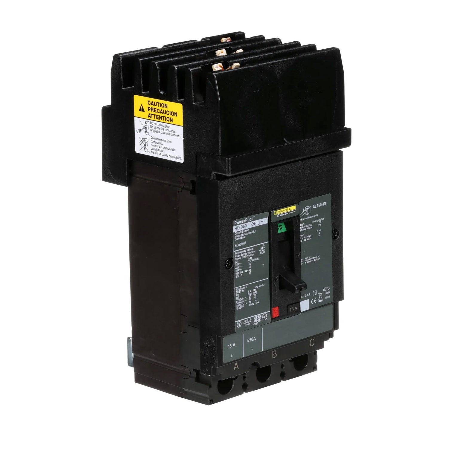 HDA36015 - Square D - Molded Case Circuit Breaker