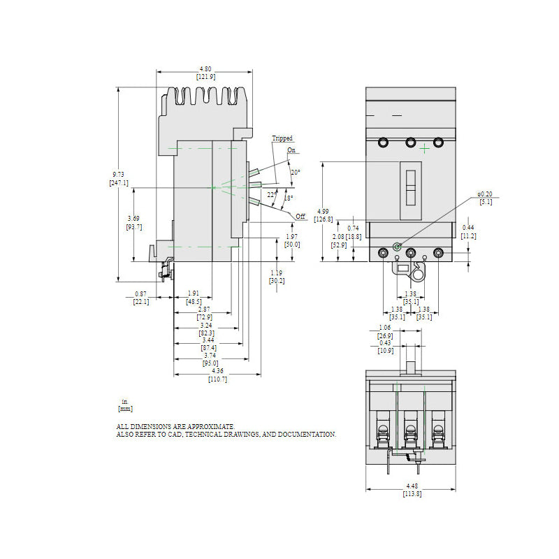 HDA36015 - Square D - Molded Case Circuit Breaker