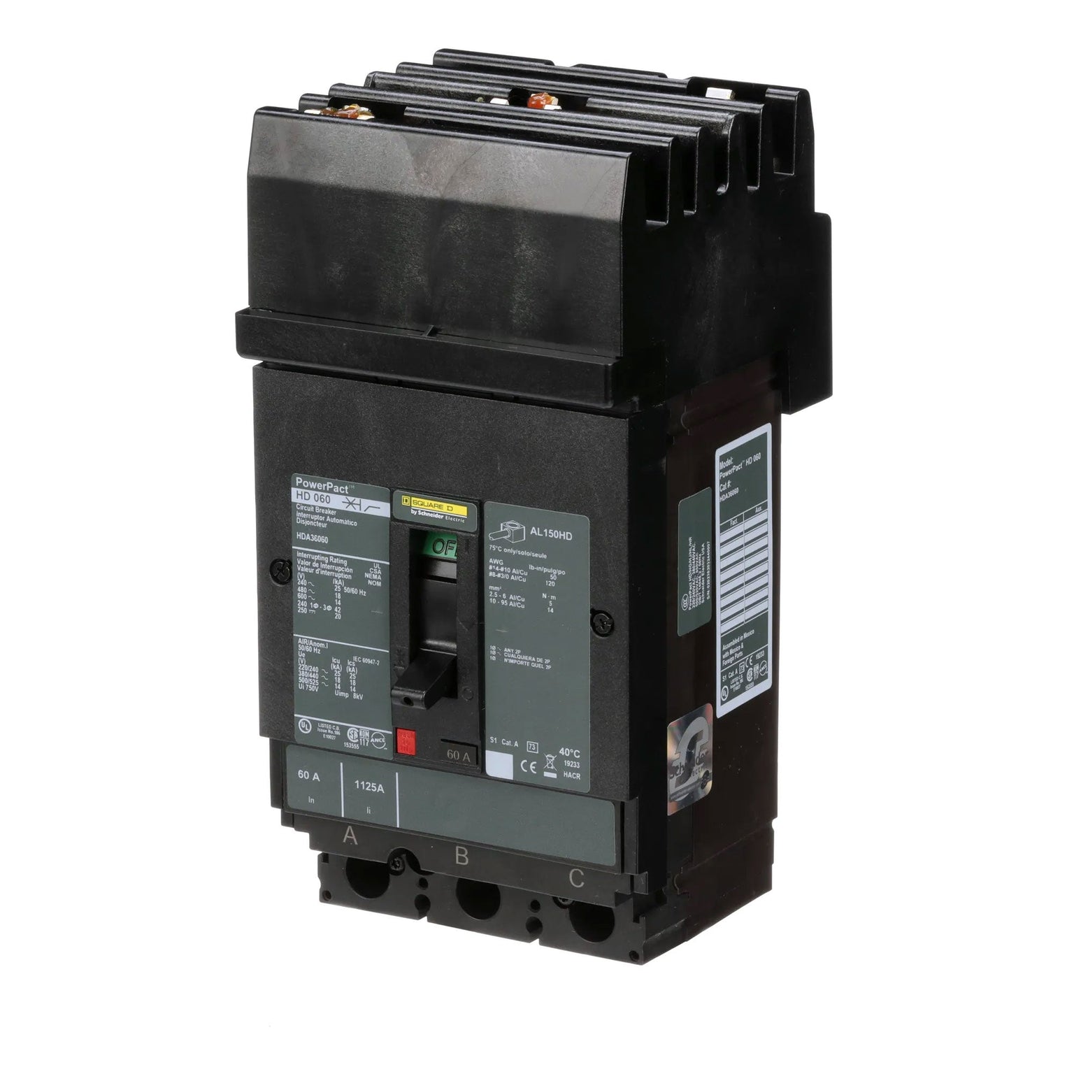 HDA36060 - Square D - Molded Case Circuit Breaker