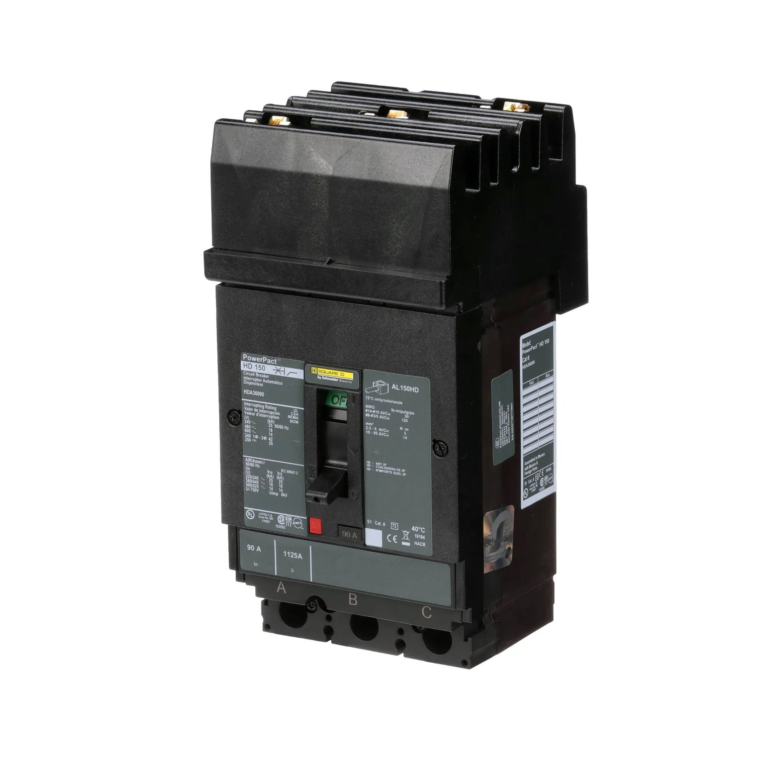 HDA36090 - Square D - Molded Case Circuit Breaker