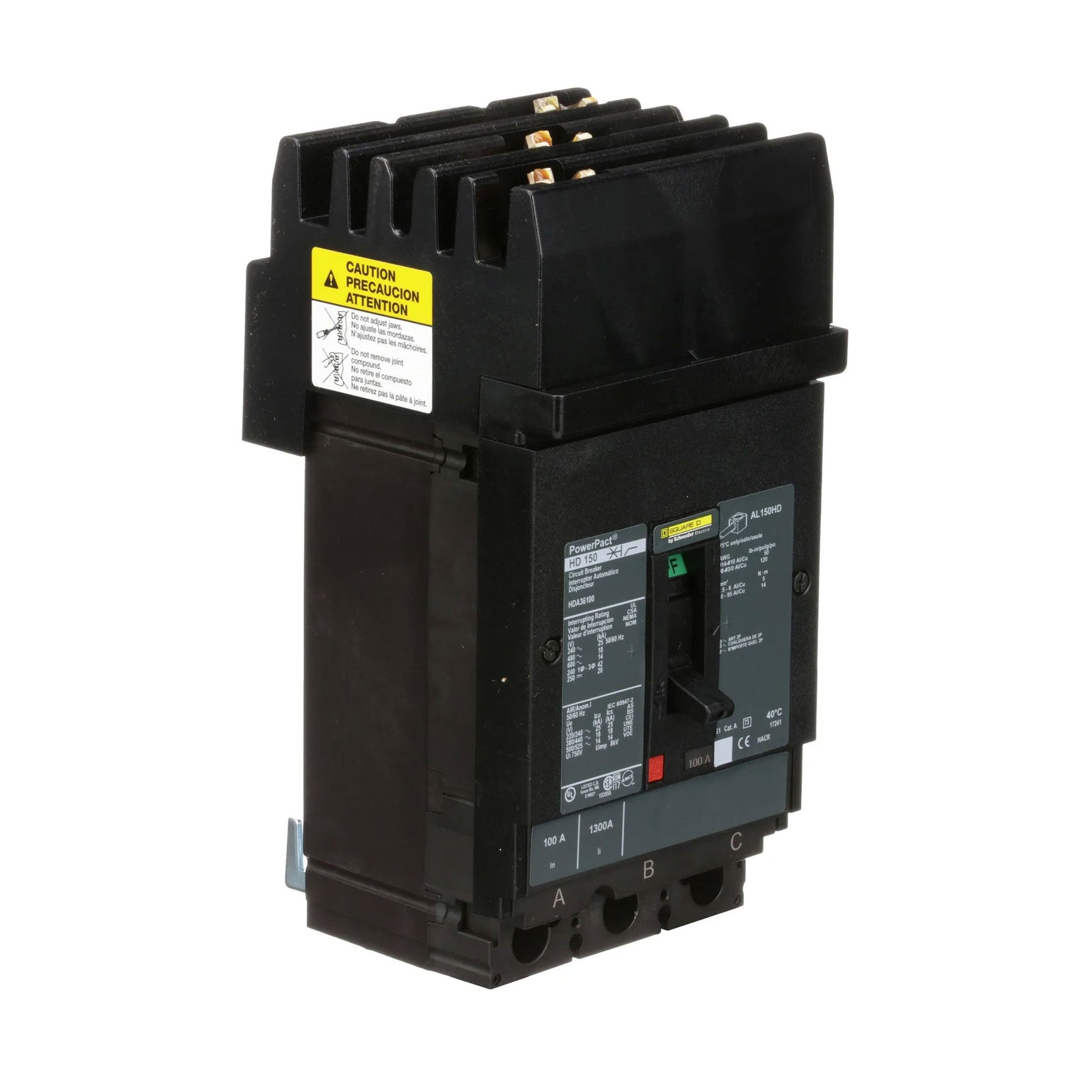 HDA36100 - Square D - Molded Case Circuit Breaker