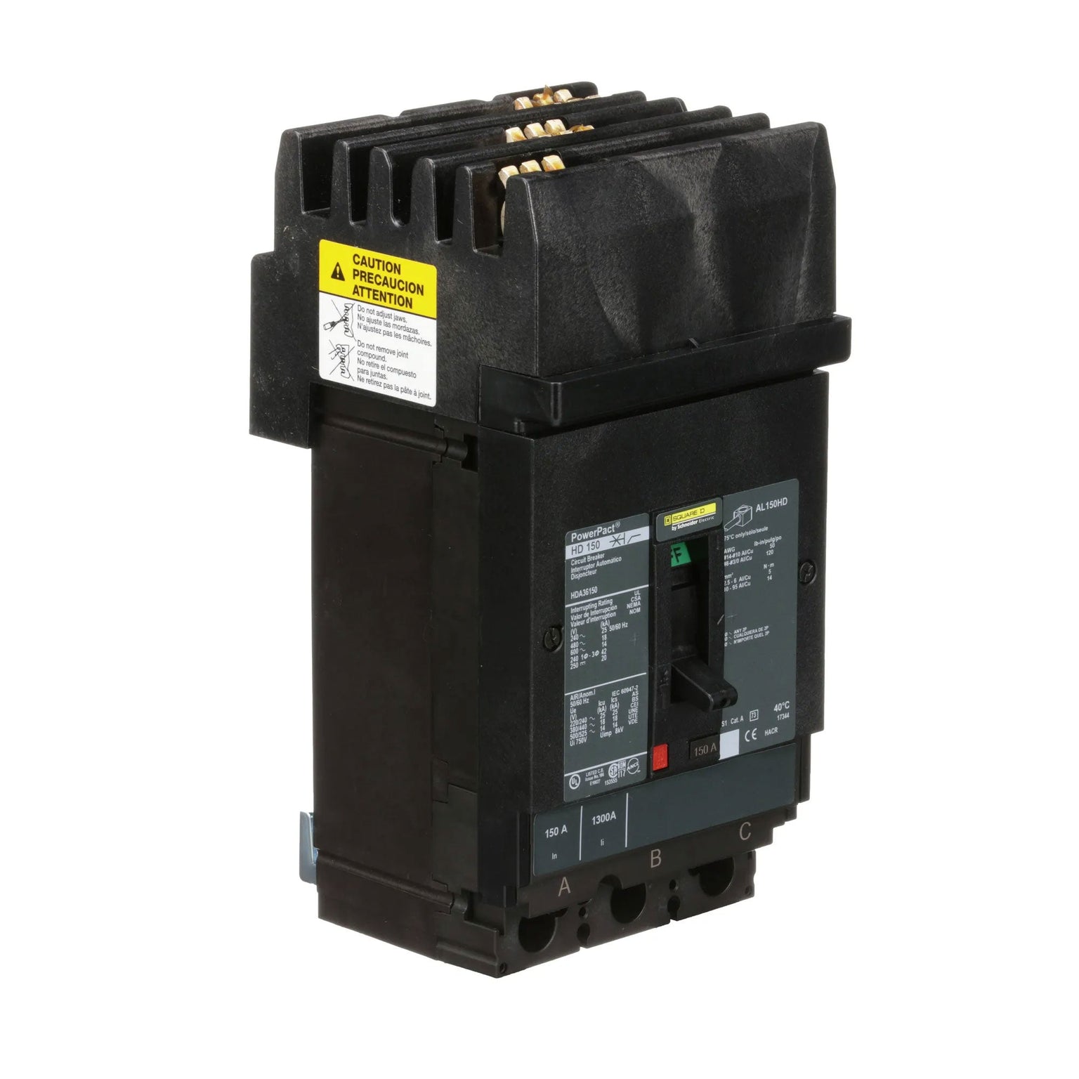 HDA36150 - Square D - Molded Case Circuit Breaker