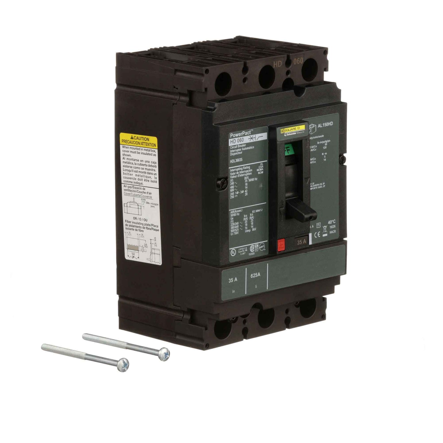 HDL36035 - Square D - Molded Case
 Circuit Breakers