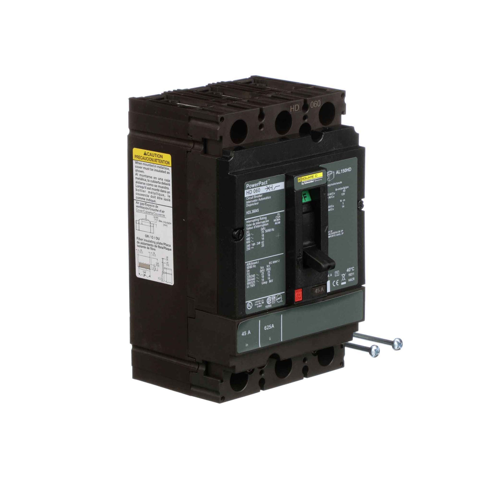 HDL36045 - Square D - Molded Case
 Circuit Breakers