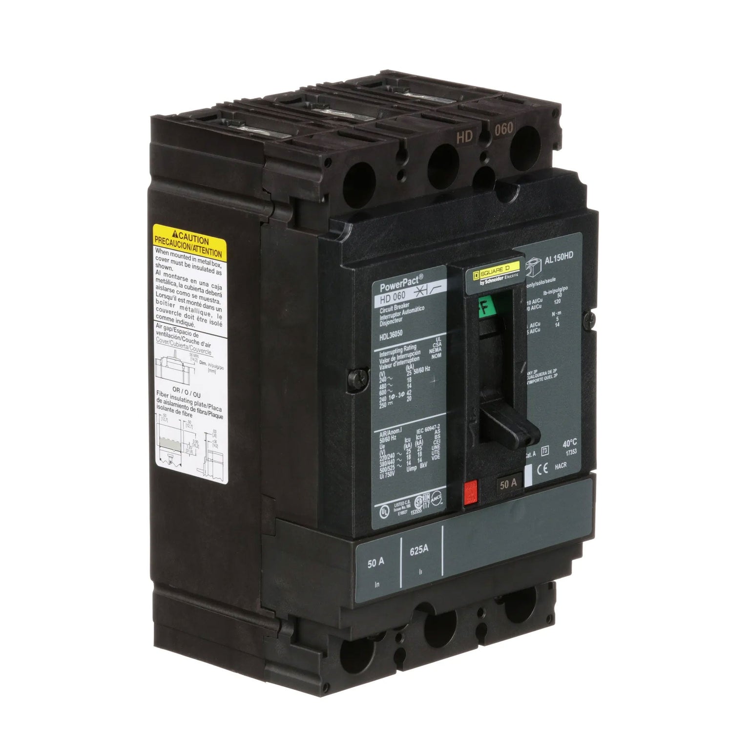 HDL36050 - Square D - Molded Case Circuit Breaker