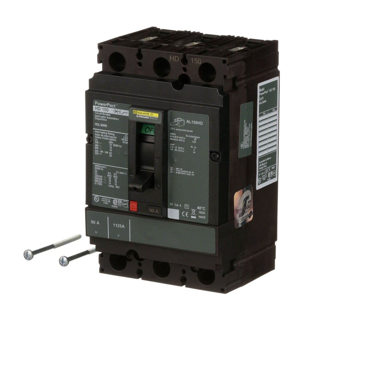 HDL36090 - Square D - Molded Case Circuit Breaker