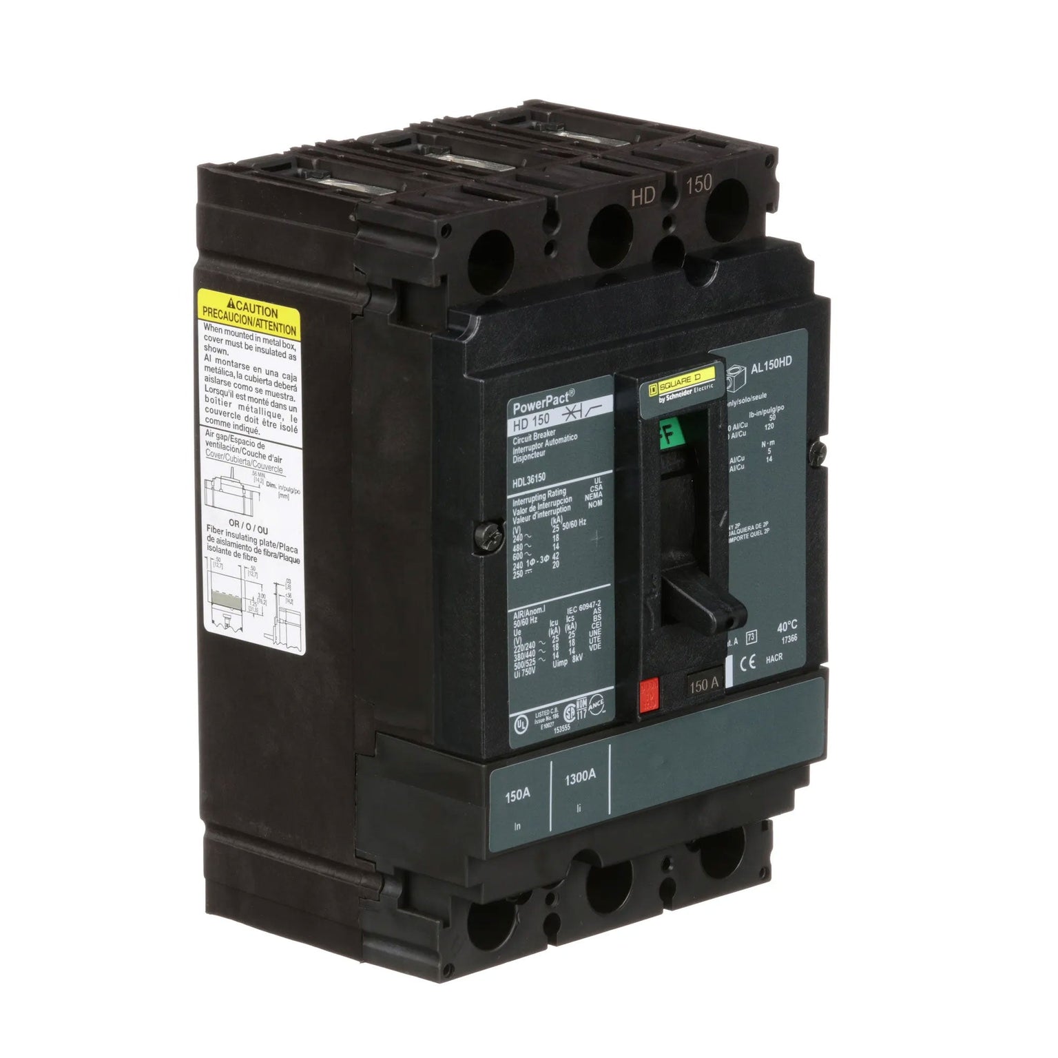 HDL36150 - Square D - Molded Case Circuit Breaker