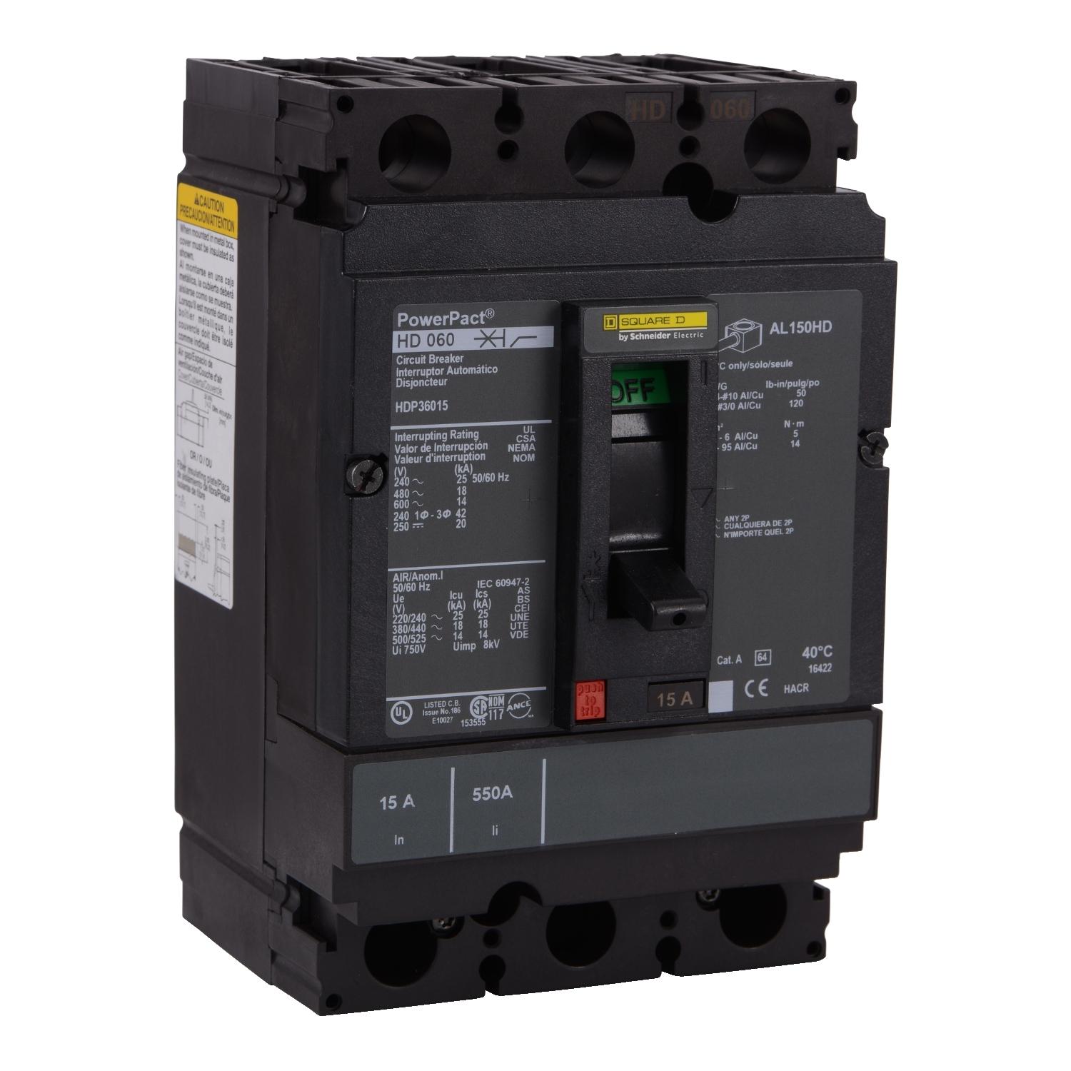 HDP36100 - Square D - Molded Case Circuit Breakers