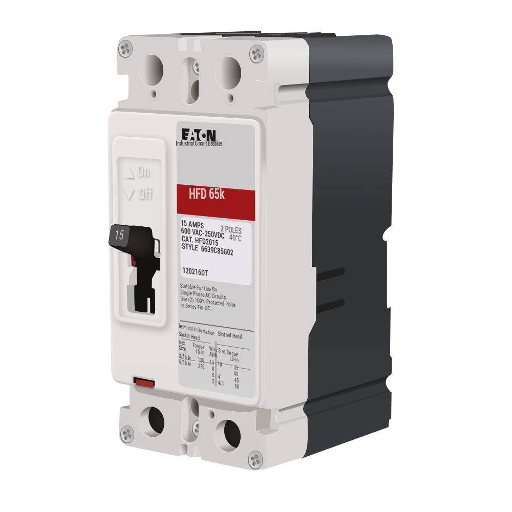 HFD2015 - Eaton - Molded Case Circuit Breaker