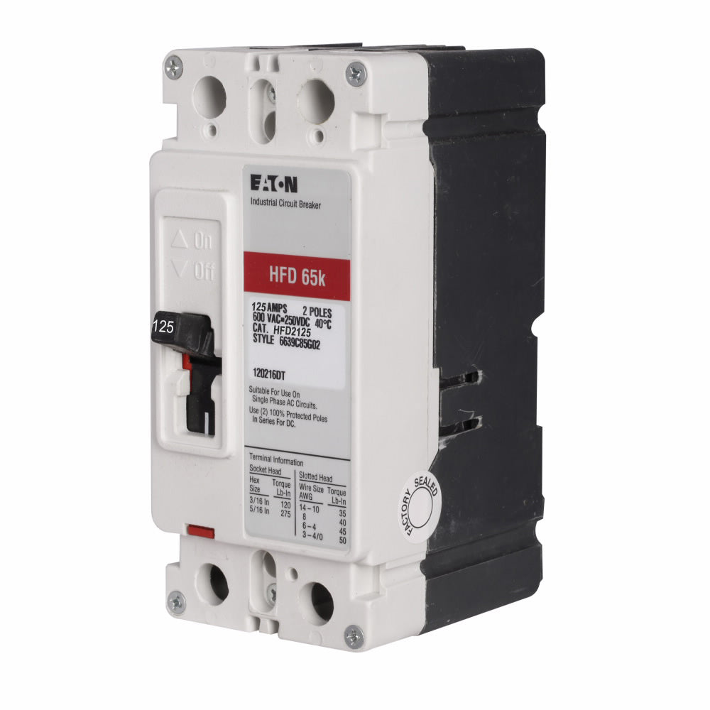 HFD2125 - Eaton - Molded Case Circuit Breaker