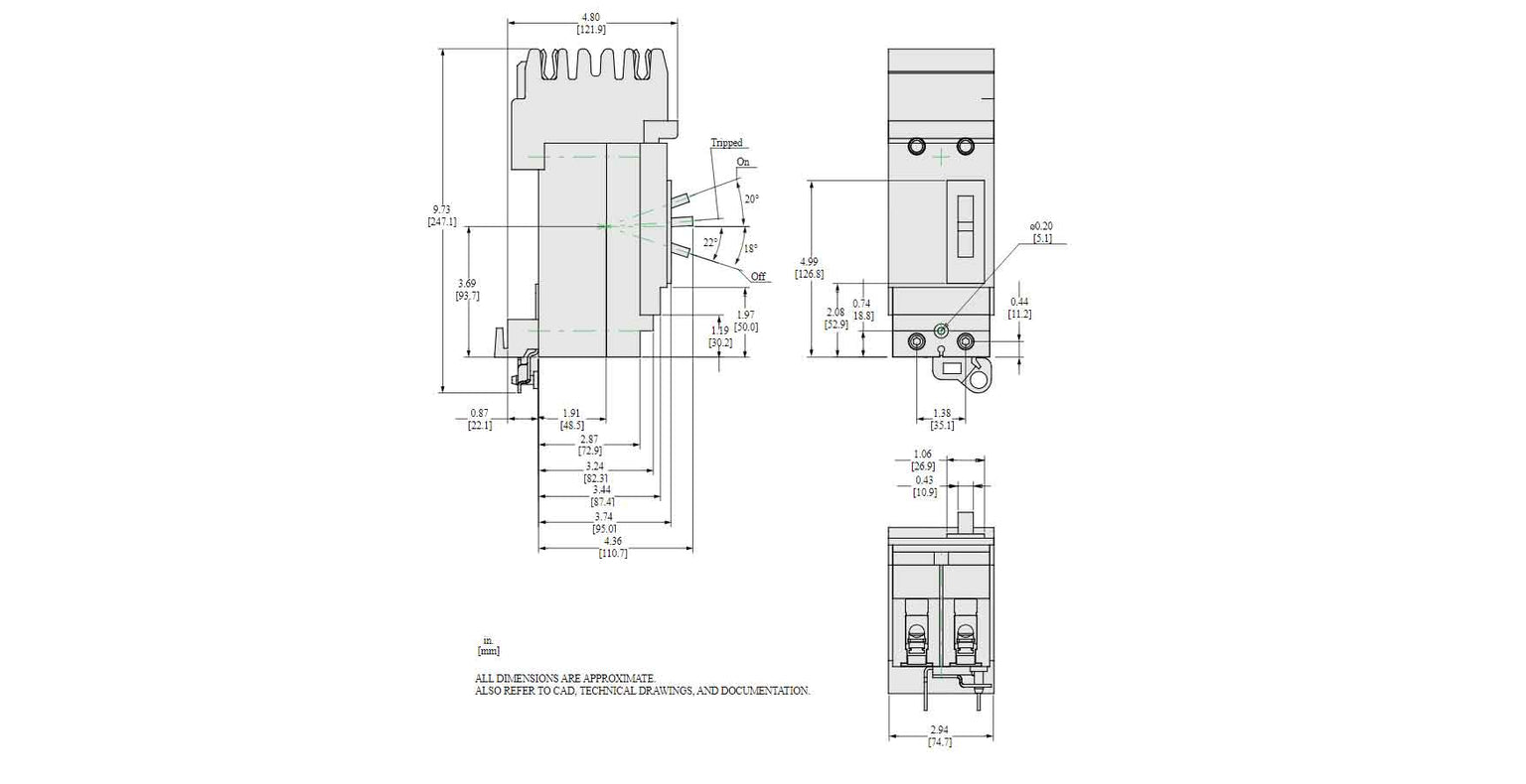 HGA260301 - Square D - Molded Case
 Circuit Breakers