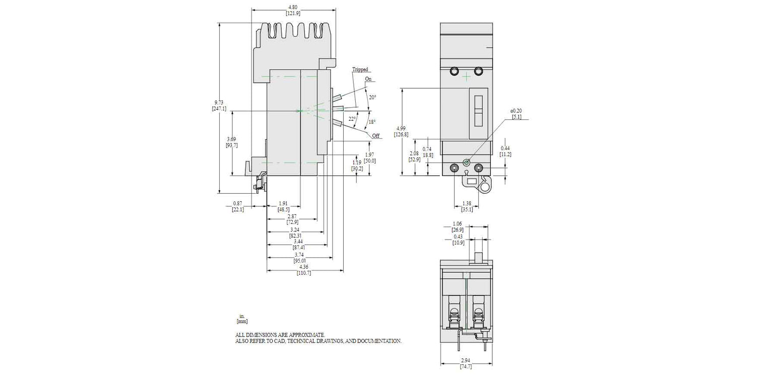 HGA260601 - Square D - Molded Case Circuit Breaker