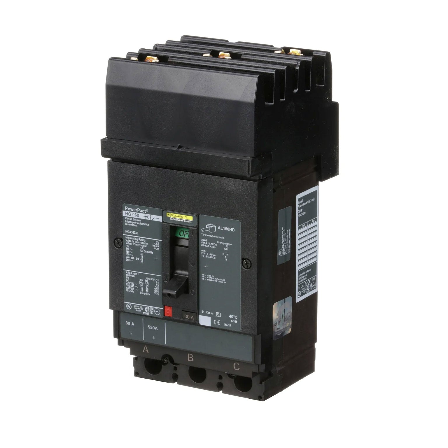 HGA36030 - Square D - Molded Case Circuit Breaker