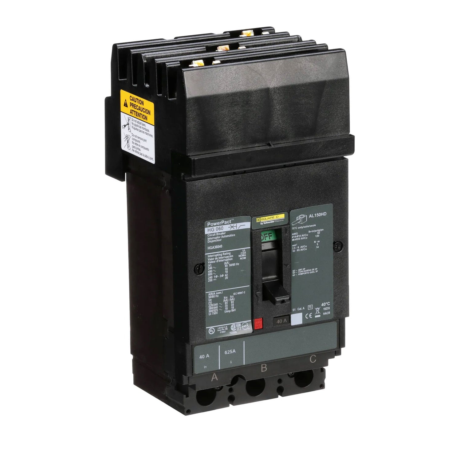 HGA36040 - Square D - Molded Case Circuit Breaker