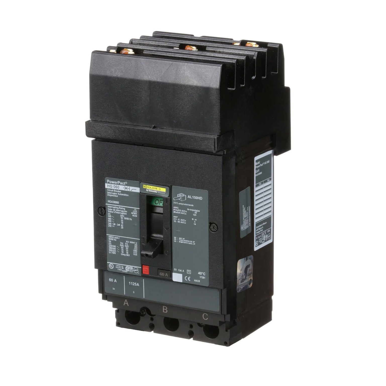 HGA36060 - Square D - Molded Case Circuit Breaker