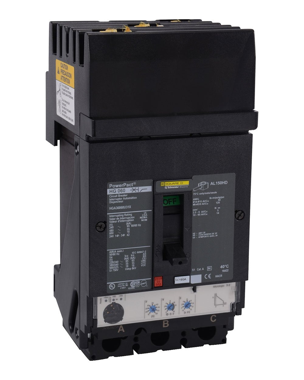 HRA36060U31X - Square D - Molded Case Circuit Breaker