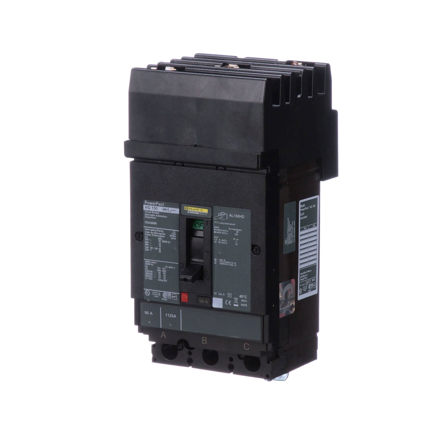 HGA36090 - Square D - Molded Case Circuit Breaker