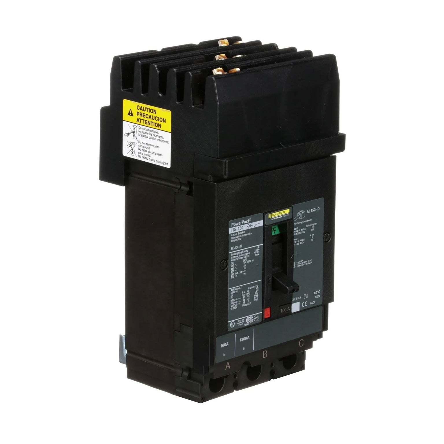 HGA36100 - Square D - Molded Case Circuit Breaker