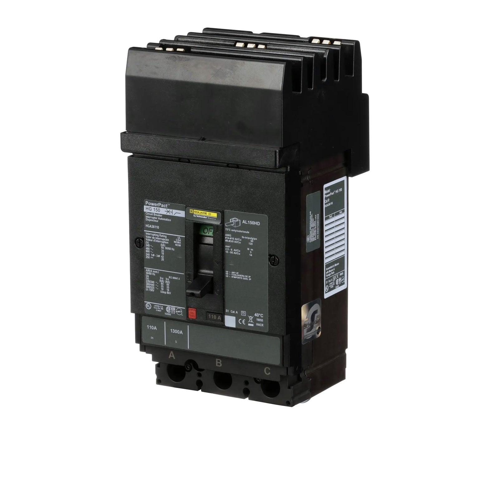 HGA36110 - Square D - Molded Case Circuit Breaker