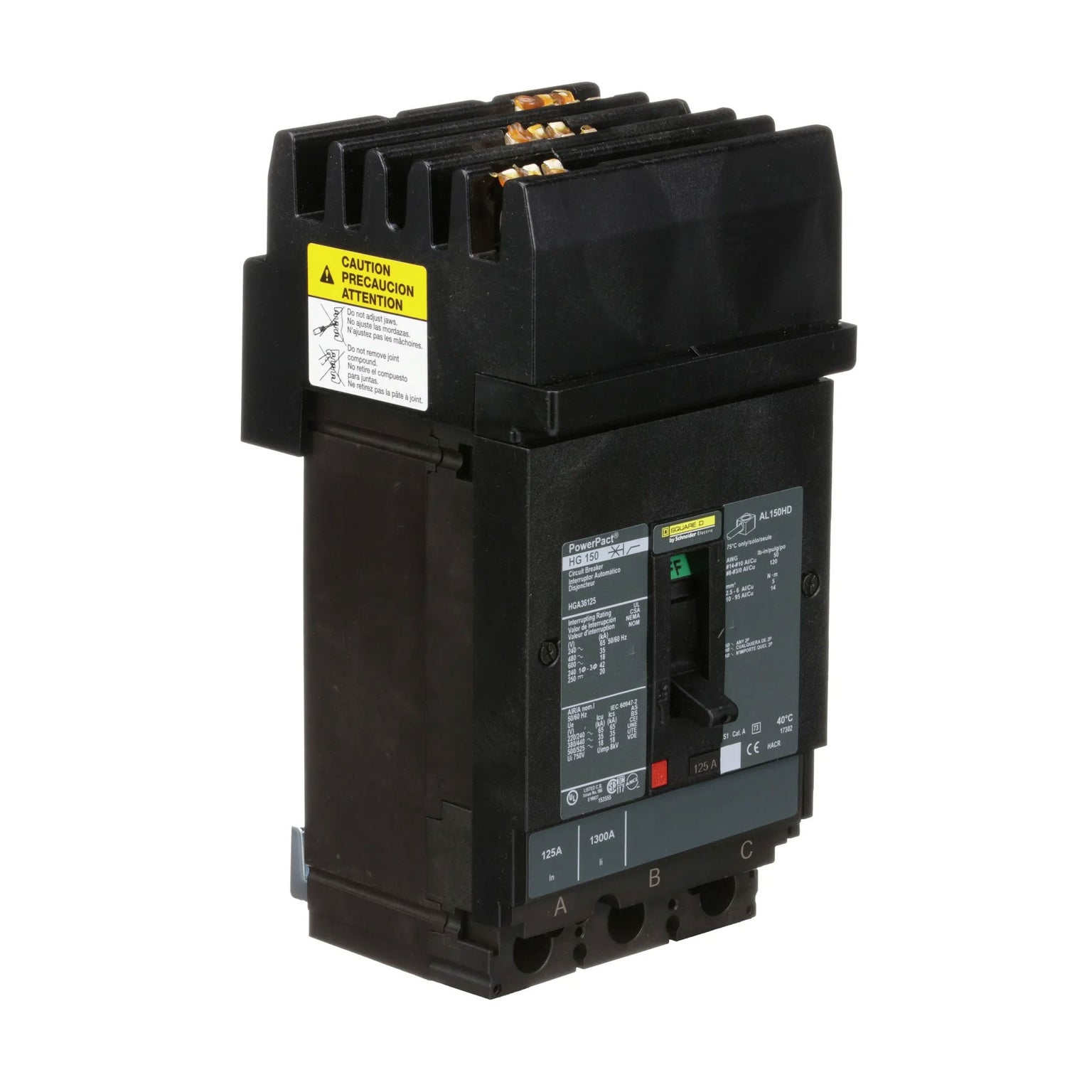 HGA36125 - Square D - Molded Case Circuit Breaker