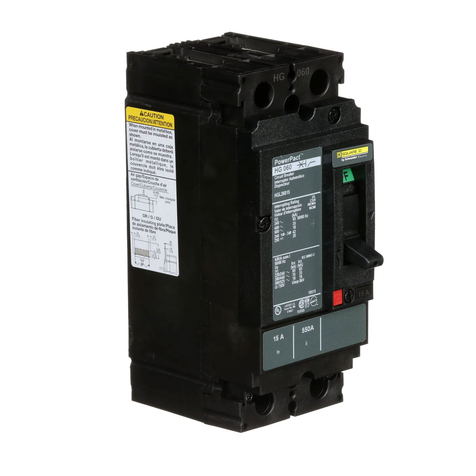 HGL26015 - Square D - Molded Case Circuit Breaker